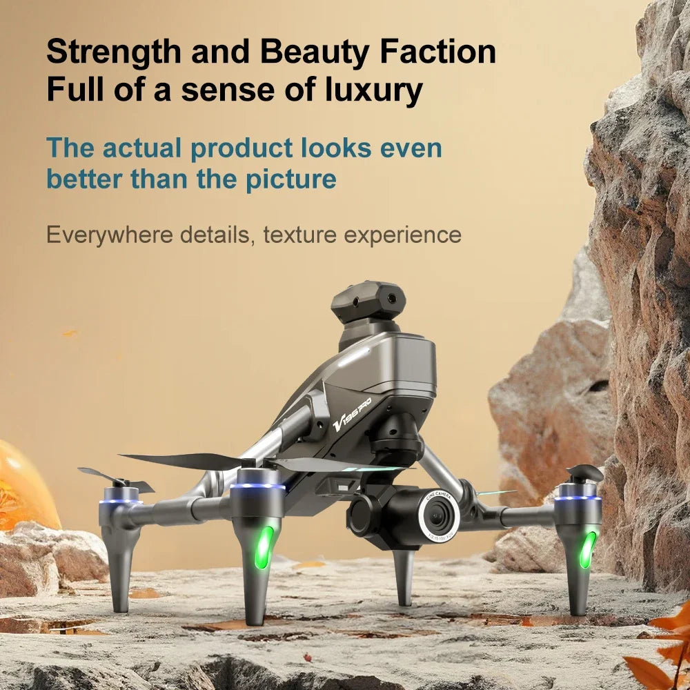 Race Drone  8K Dual Professional Aerial Photography HD Dual-Camera WIFI FPV Four-Axis Rc Quadcopter Toy UAV