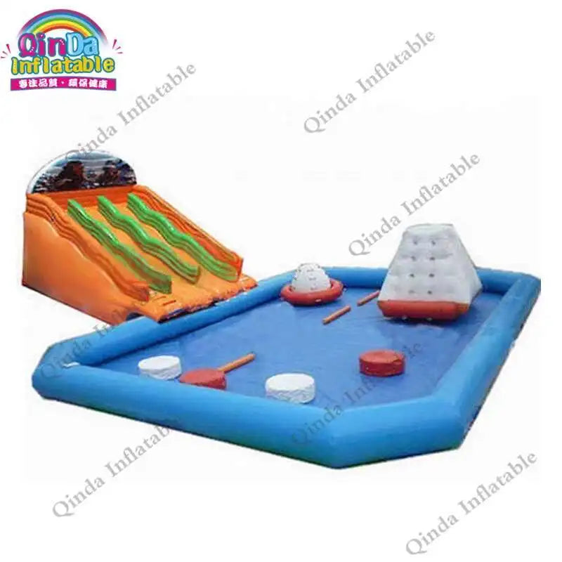 Simple Installation Foldable Inflatable Swimming Pool For Water Toys Floating Swimming Pools