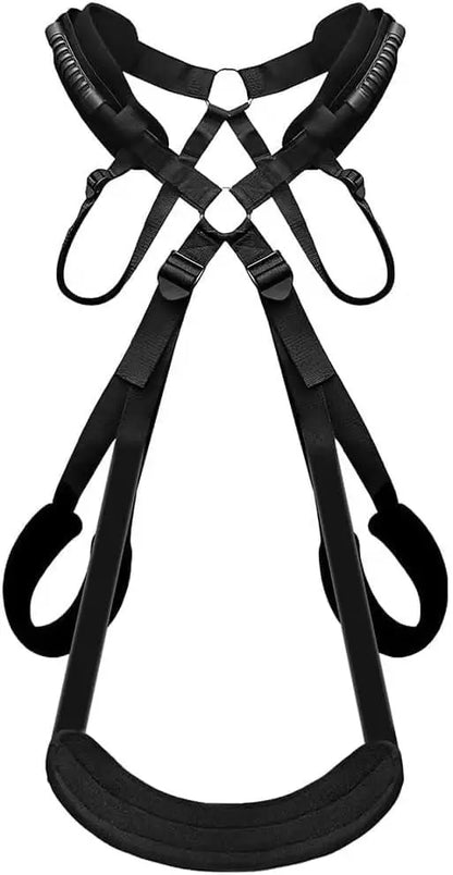 Sex Swing Set with Bondage Love Slings for Couples Adjustable Strap Adult Sex Toy Soft Plush Padding Mat Sex Restraints Toy Sex