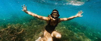 Adult Dive Mask: Wide View Anti-Fog Lens for Scuba, Snorkeling & Freediving - Comfortable Water Goggles