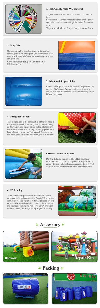 Inflatable Kids Pool Family Outdoor Inflatable Water Swimming Pool Customized Size And Color