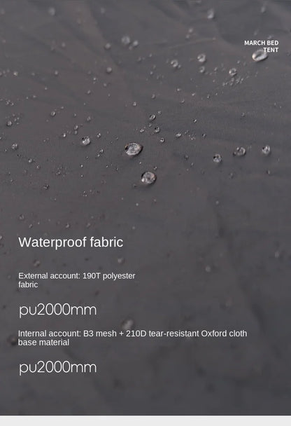 TARKA Camping Bed Tent Set  Inner Outer Tent for Wild Hiking Portable Solo Outdoor Camping Shelter One Person Tent ﻿