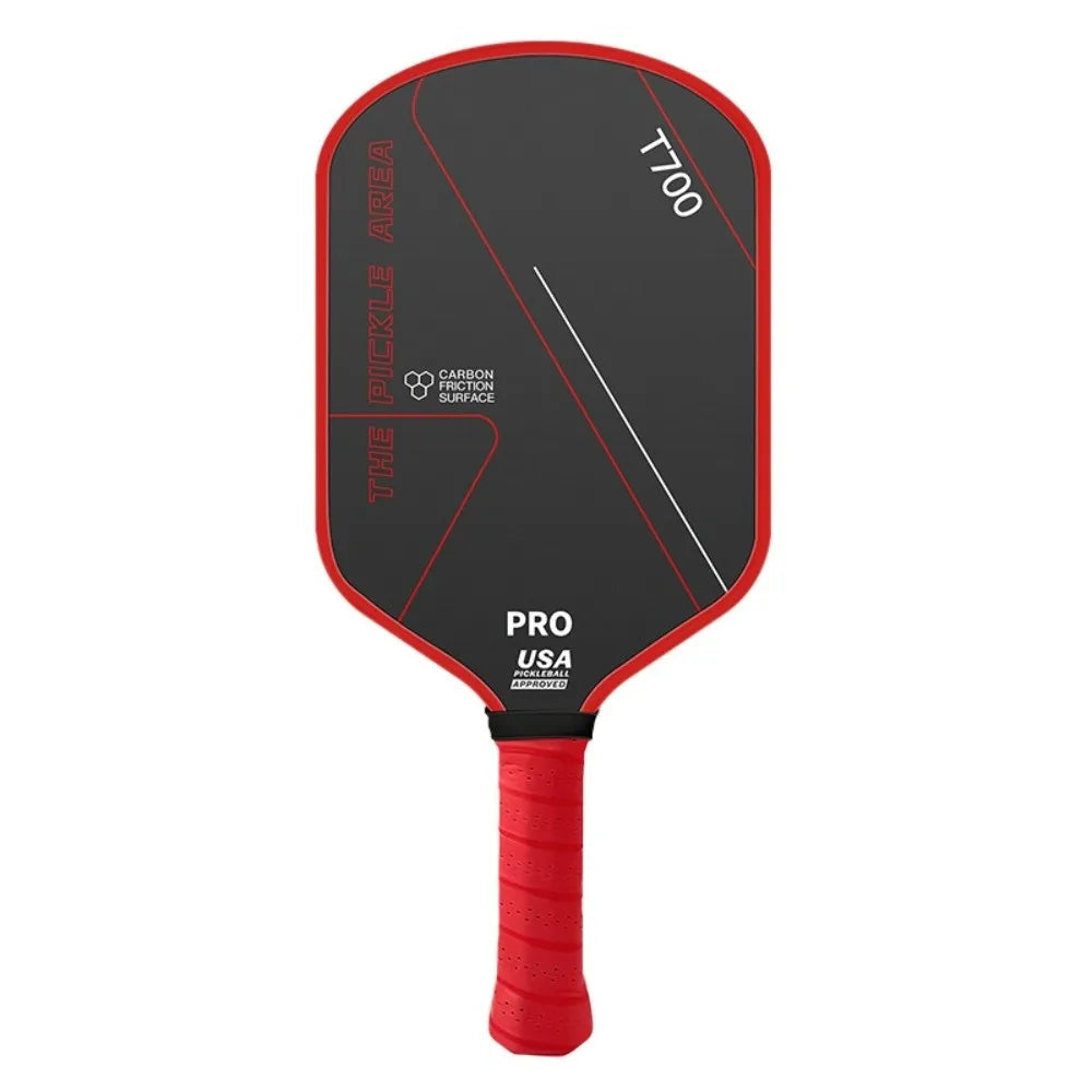 Fashion T700 Pickleball Paddle Carbon Fiber 16MM Pickleball Rackets Set Lightweight USAPA Approved Professional Game Supplies