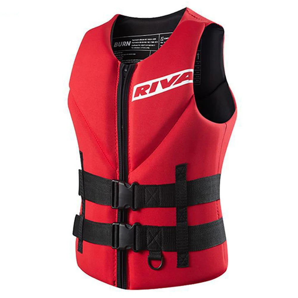 Life Vest Adults Surf Vest Kayak Wakeboard Motorboats Raft Rescue Boat Ski Water Sports Swimming Drifting Rescue Life Jacket
