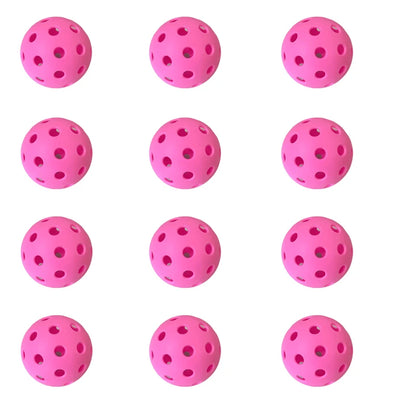 3/6/12pcs Indoor Pickleball Balls 26 Holes Colorful and Durable Pickleballs 72mm Training Ball Practice Competition Pickleball