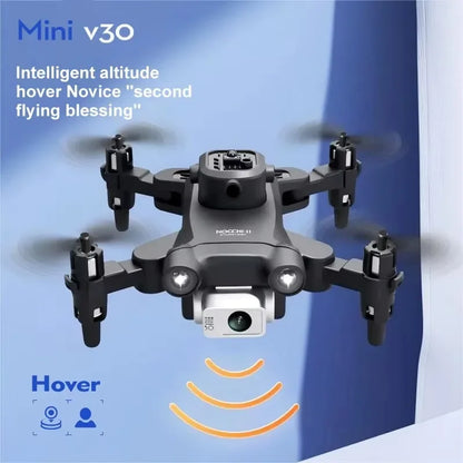 XIAOMI 4DRC V30 Mini Drone with Camera HD 8K 1080P FPV RC Drones Profesional Five-sided Obstacle Avoidance Helicopter Drone Gift