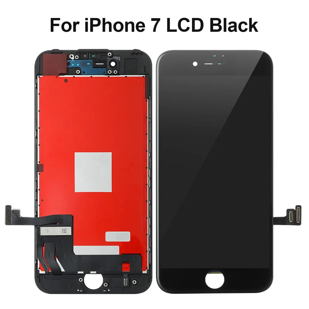 For iPhone 5 5C 5S SE 6 6S 7 8 Plus LCD Display Touch Screen Replacement For iphone 7G 7P 8G 8 Plus LCD Screen Tempered Glass