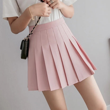 Pleated Skirt Autumn Winter Mini Skirts Womens 2024 Summer Plaid Skirt Tennis Skirt White Sexy Black Skirt Goth School Y2k Jupe