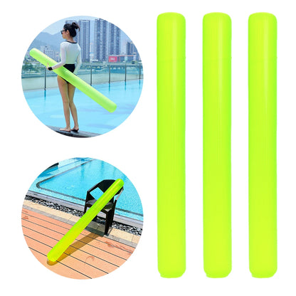 63inch PVC Pool Inflatable Sticks Inflatable Pool Noodles Stick Inflatable Swimming Noodles Floats for Water Games Pool Party
