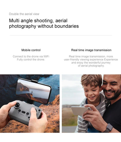 Xiaomi D16 Drone 8K Aerial GPS Avoidance Bushless Motor Drone Electric Adjustment HD Profesional Dual-camera Optical Flow