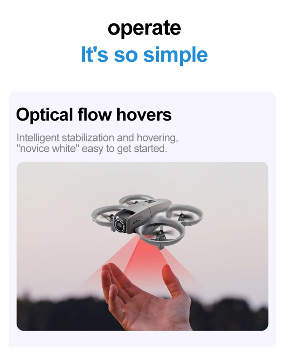 2025 Drone 8K GT3 RC 5G Professional HD Aerial Photography Obstacle Avoidance Remote Control Aircraft Dual Camera Quadcopter Toy