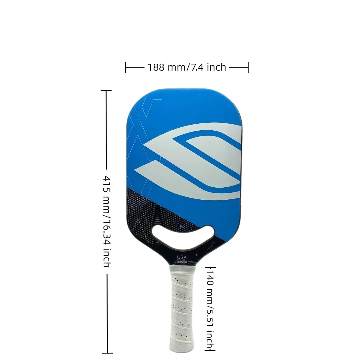 Tournament-Grade Pickleball Co-Branded Selkirk LUXX Pickleball Paddle