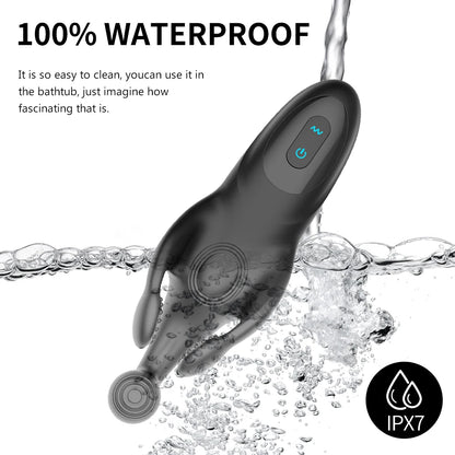 Testicle Massager Vibrators for Men Sexy Toys Silicone Prostate Massager for Men Couple Scrotum Stimulator Men's Adult Goods