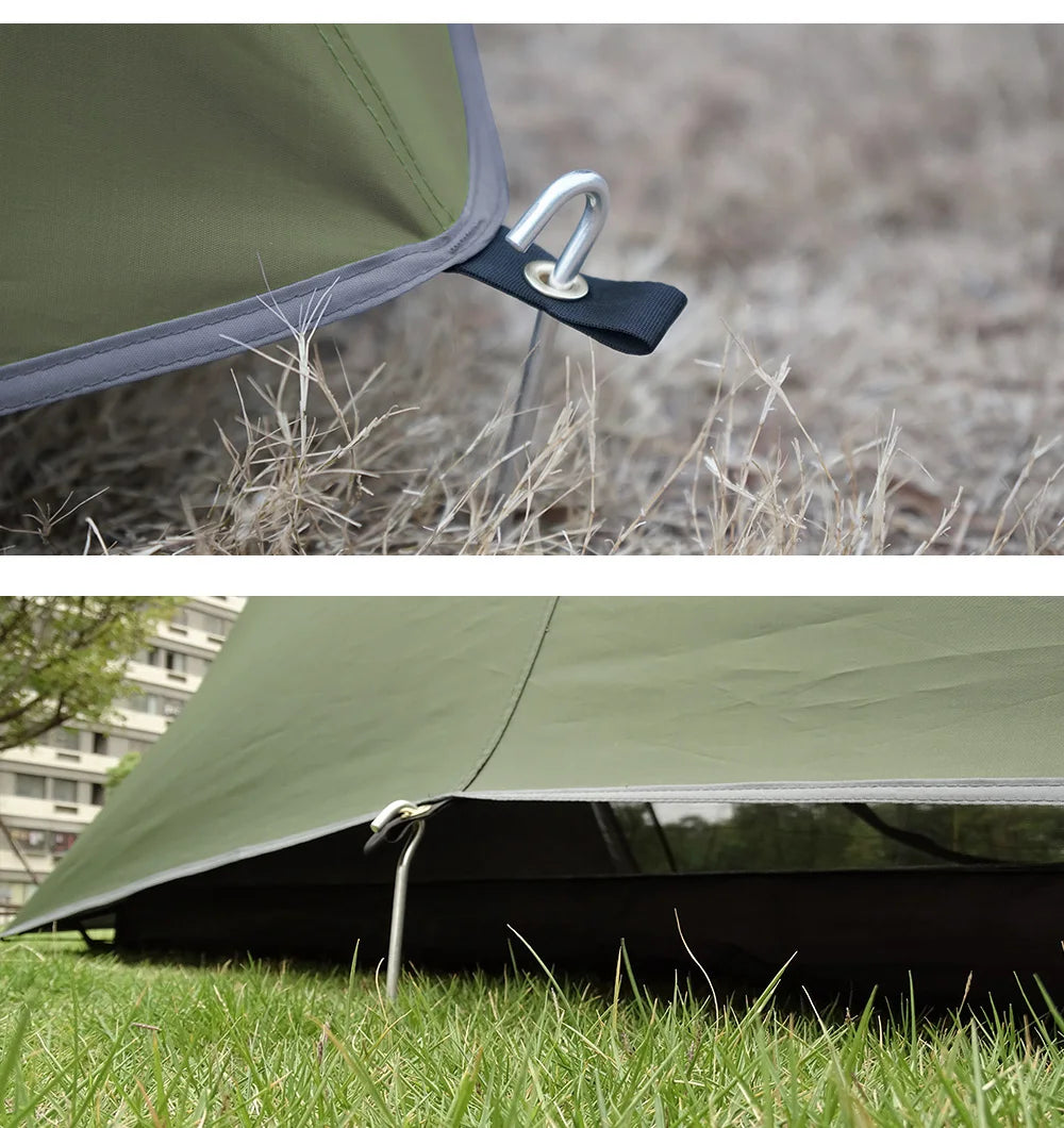 Bushcraft Tent Baker Style Outdoor Camping Multifunction Bushcraft Shelter Woodland Tent Backwoods Hot Tents for 2 Persons