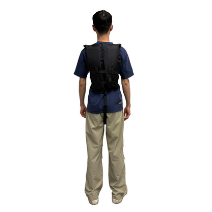 Life Jacket for Adults Kids, Life Vests with Legs Straps, Surf Lifeguard, Water Sports Kayaking Swimming SUP Safety PFD