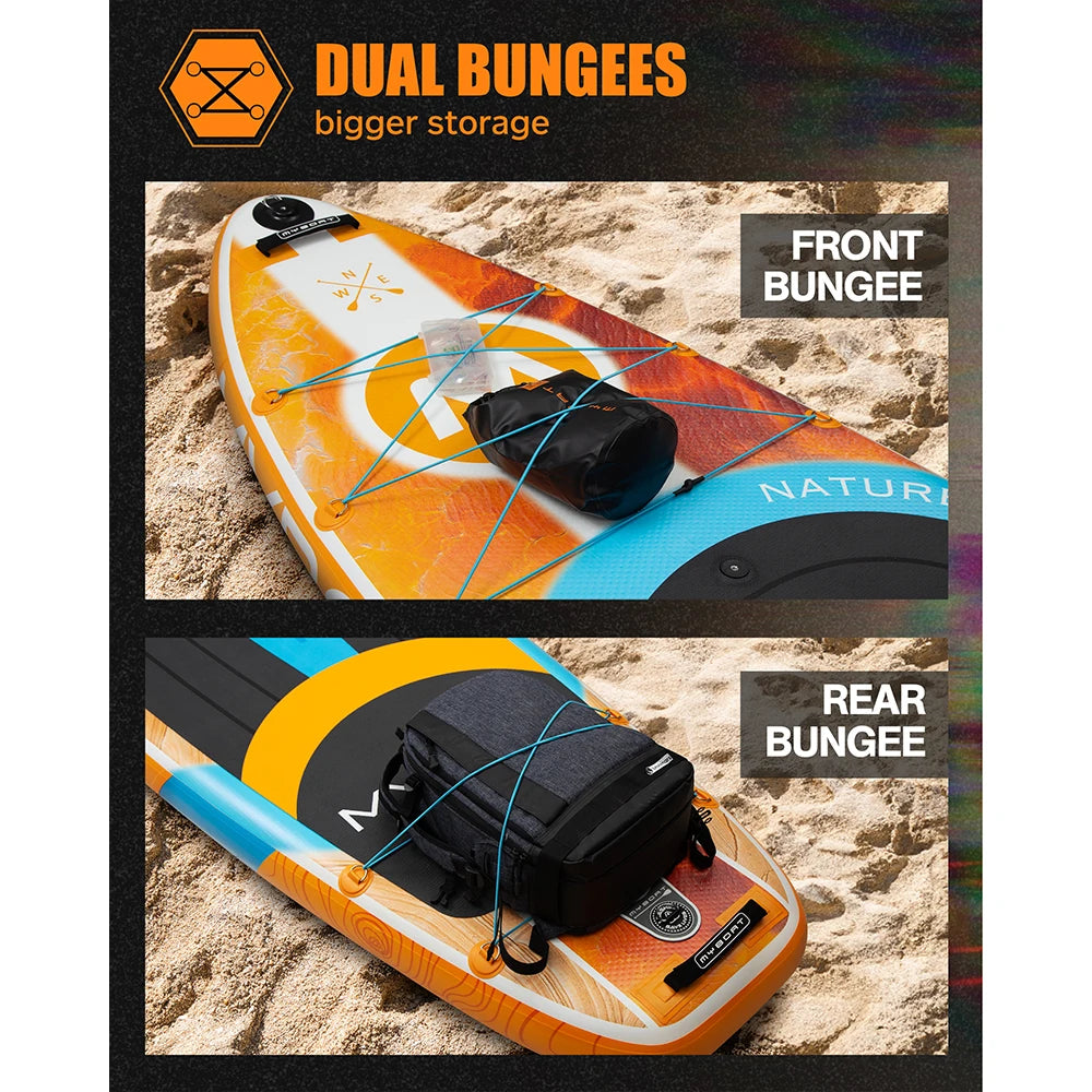 Myboat SUB Waterproof Inflatable Paddle Board 11'6''x34''x6''Adult Standing Style Aquatic Fishing With Accessories SUP сапборд