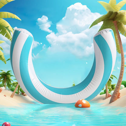 Inflatable Buoyancy Stick Versatile Inflatable Pool Foldable Water Hammock Lounger for Adults, Ideal for Swimming Pool, Beach