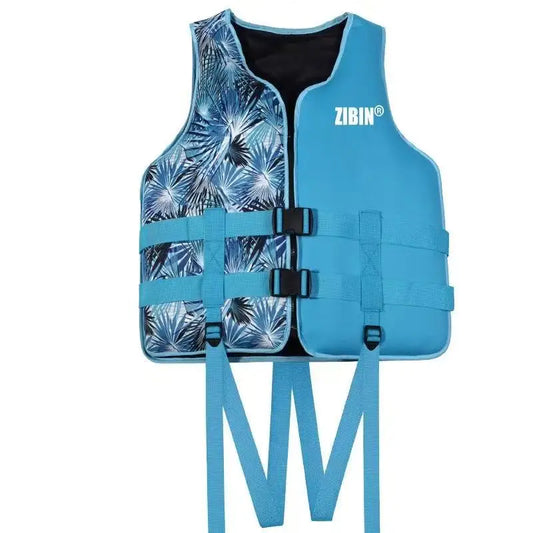 New Life Jacket Neoprene Safety Life Vest Water Sports Fishing Kayaking Boating Swimming Drifting Safety Vest for Adult Children