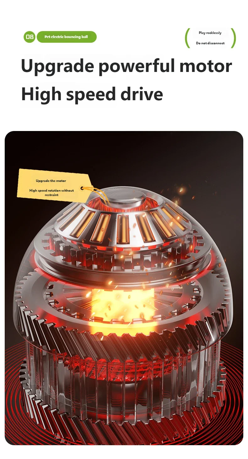 Dog toys, electric bouncing ball, pet self congratulation, relief, magic instrument, sound making, puppies, molars, bite resista