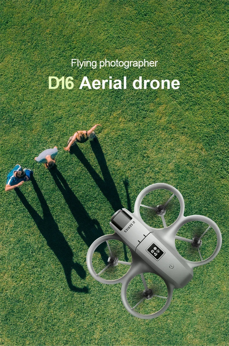 New D16 Drone HD Dual Camera Propeller Safety Design Optical Stream Positioning Three Sides Obstacle Avoidance VS DJI