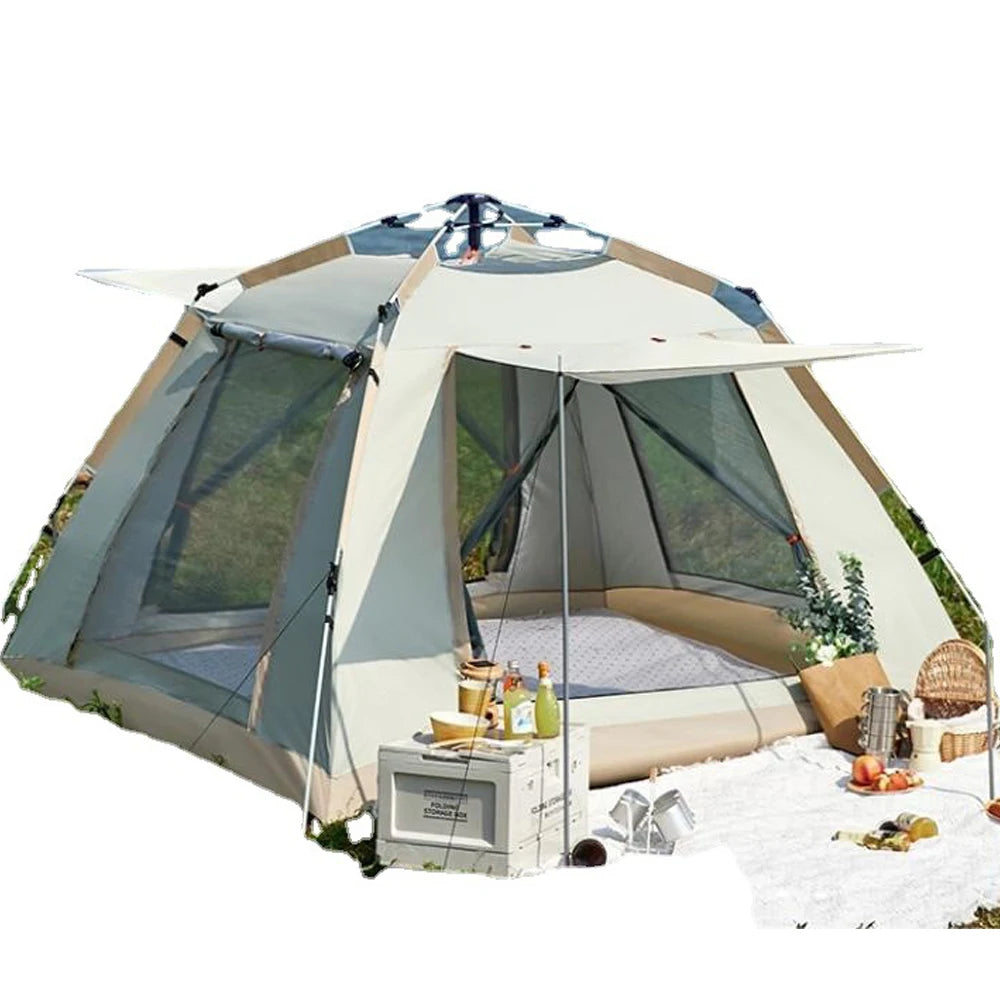 Outdoor Self-driving Travel Camping Tent Automatic Quick-opening Tent Rainproof Sunshine-proof Tent Fishing Sunshine Shelter