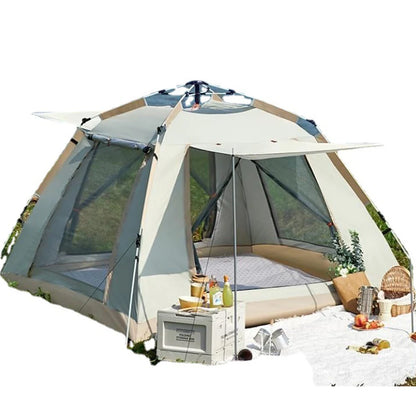 Outdoor Self-driving Travel Camping Tent Automatic Quick-opening Tent Rainproof Sunshine-proof Tent Fishing Sunshine Shelter