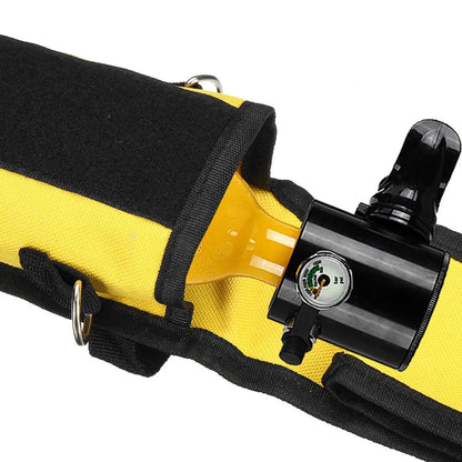 1 PCS 0.5L Diving Oxygen Cylinder Tank Storage Bag Protective Cover Air Tank Hand Bag Snorkeling Underwater Diving Equipment