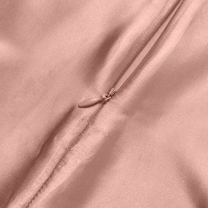 ZANZEA Bohemian Women Satin Silk Black Long Skirts Elegant Solid A-Line Party Jupes Femme Waist Zipper Oversized Casual Dresses