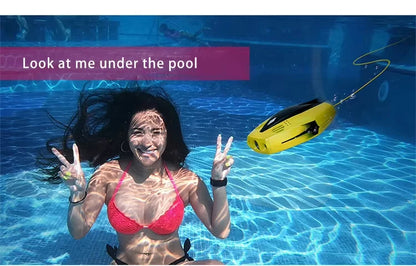 Palm-Sized APP-Controlled Underwater  | Full HD for Exploration & Photo/Video Capture