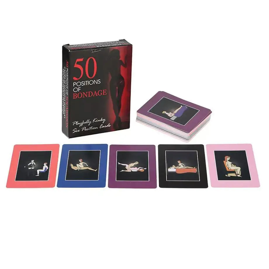 English Sexual Position Cards Role Playing Adult Games Bedroom Commands A Year Of Sex Toys For Couples 18+ Erotic Products