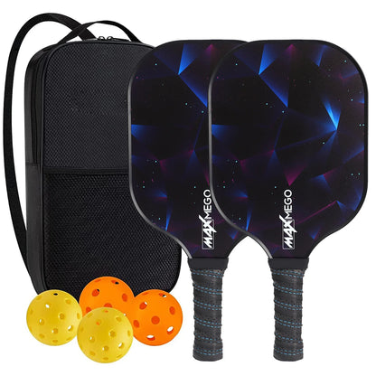 Pickleball Paddle Carbon Fiber USAPA Approved Pickleball Set Sports 6 pieces with packaging Outdoor Beach Tennis Racket