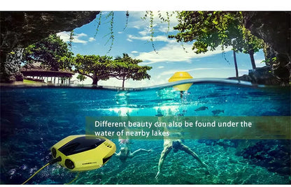 Palm-Sized APP-Controlled Underwater  | Full HD for Exploration & Photo/Video Capture