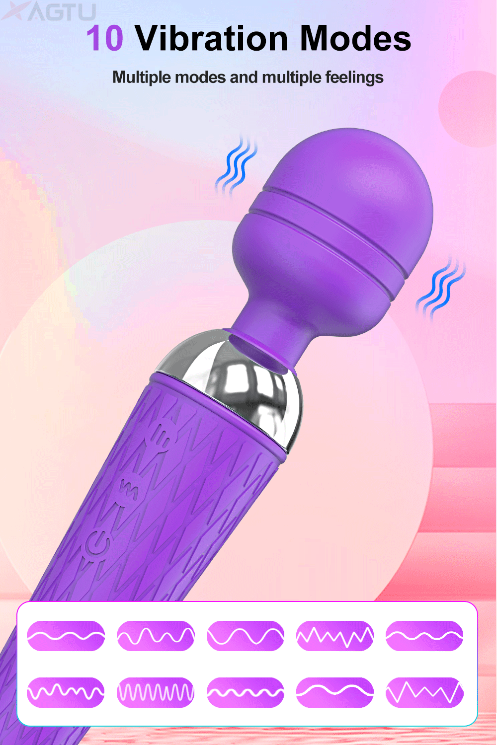 AV Magic Wand Vibration Clitoris Stimulator Dildo Vibrator Masturbation Tool for Women Couple Massage Vibrator Sexy Adult Female