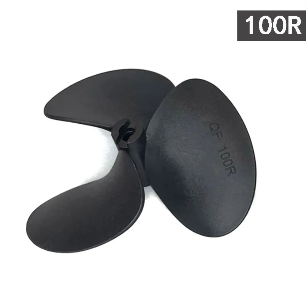 YSIDO 70mm 80mm 90mm 100mm CW/CCW 5.0mm Three Blades Paddle Propeller for RC Boat Simulated Ship Underwater Drone