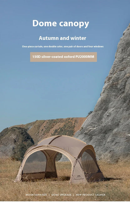 Mountainhiker outdoor camping tent car large shading dome shading family four seasons waterproof anti-mosquito net equipment