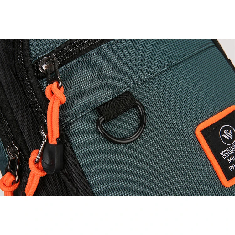 Men's leisure outdoor hiking bike shoulder bag, waterproof sports crossbody bag, travel backpack, men's chest bag, shoulder bag