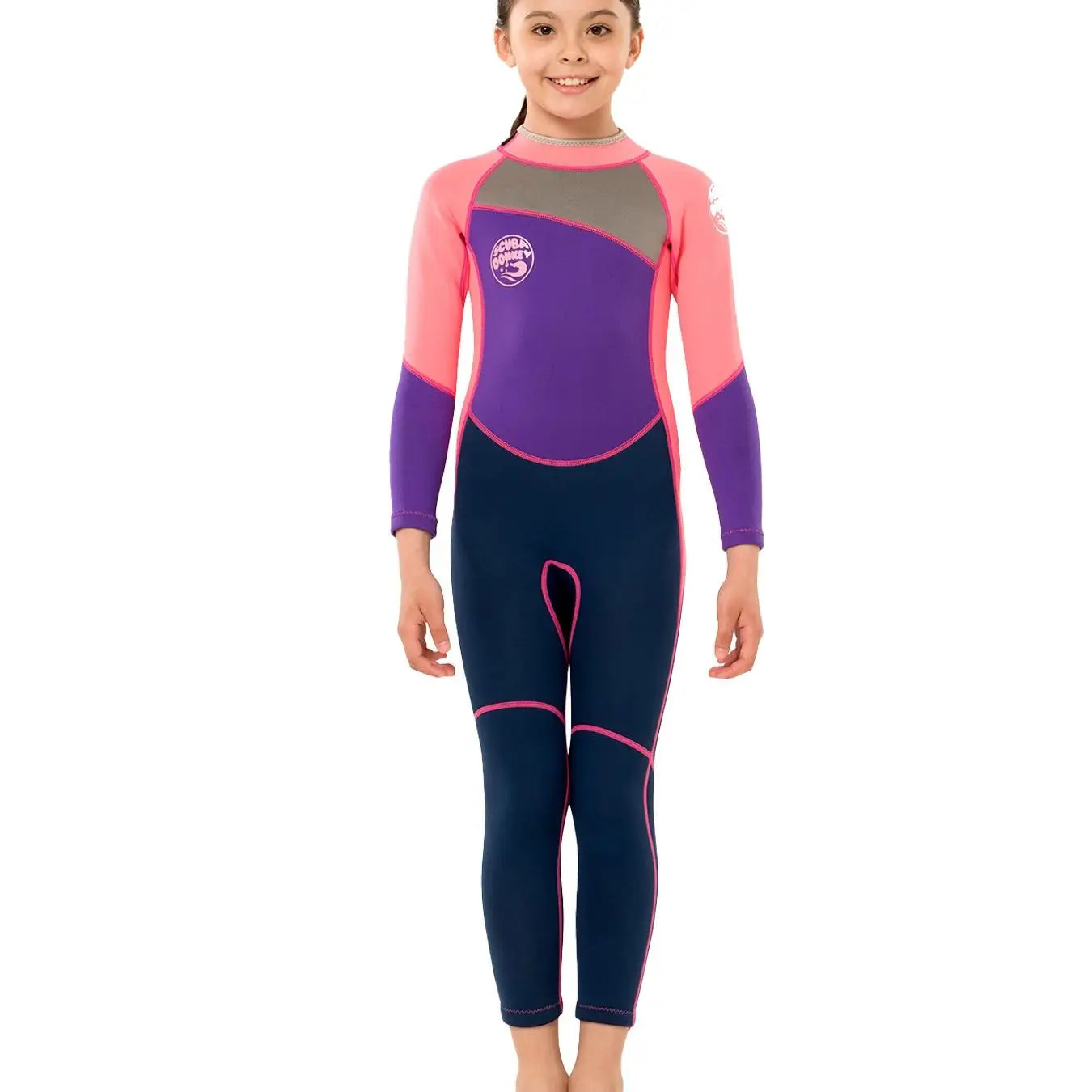 Kids Wetsuit for Boys Girls Toddler  2.5MM Neoprene Long Sleeve Wet Suits for Swimming