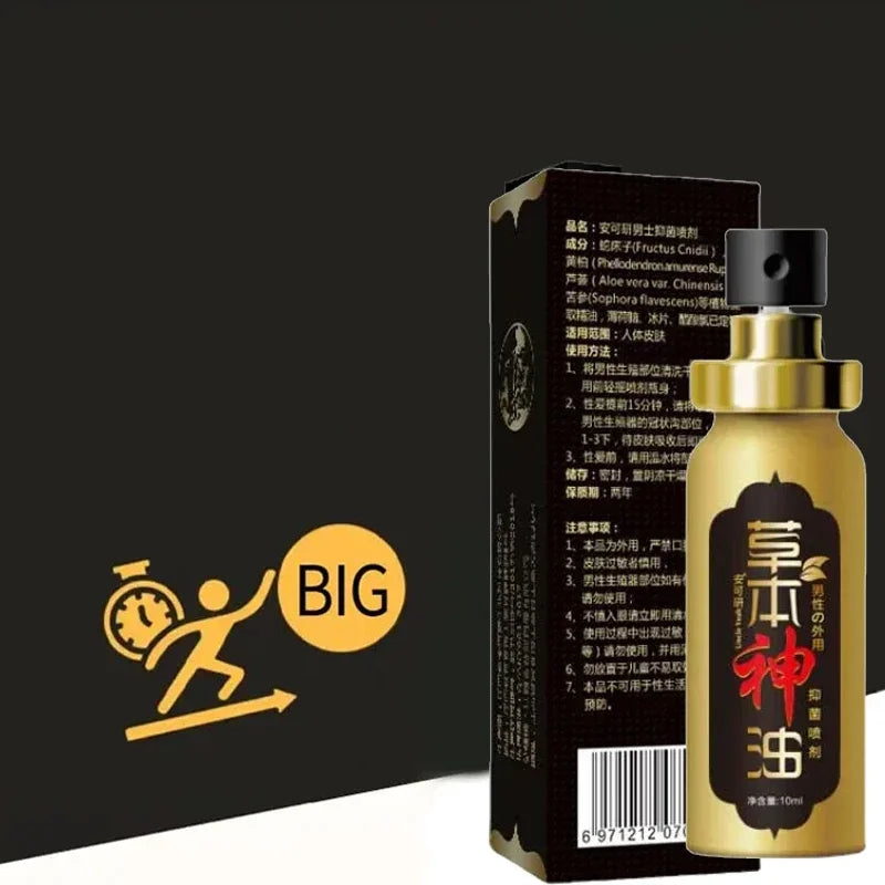 Adult Sex Products. Men's Topical Sprays Are Not Numb