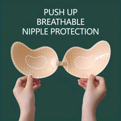 Invisible Stick-On Lift Bra, Comfort Strapless & Seamless Push Up Anti-convex Bra, Women's Lingerie & Underwear Accessories