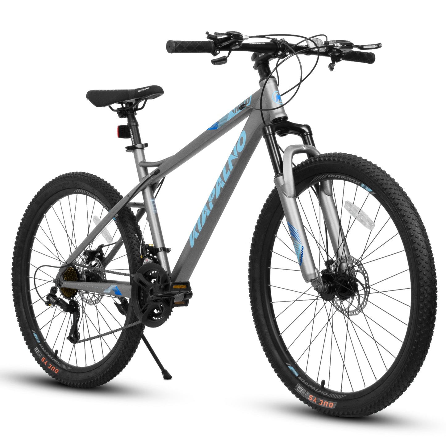 A26251 26-Inch Mountain Bike For Adults And Teenagers, High Carbon Steel Frame, Front And Rear Mechanical Disc Brakes, 21-Speed Gear System, 26x2.125 Tires
