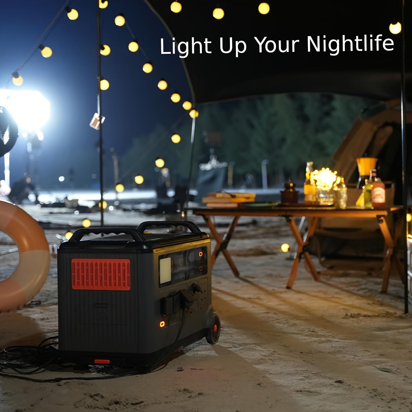 [PowerMax 6000, Solar Generator] OSCAL PowerMax 6000 Series Portable Power Station - 6000W(Surge 7200W) 3600Wh LiFeP04 Solar Generator with 400W Solar Panel, 1.4H Full Charge, 5ms UPS, DC/AC Bi-Directional Inverter for Home U