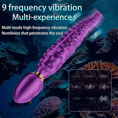 Monster Tentacle Dildo, Tentacle  9 Vibration Modes Vagina  Nipples Massage Stimulation, Octopus Tentacle Dildo For Men Women Couples Butt Clitoris Stimulate