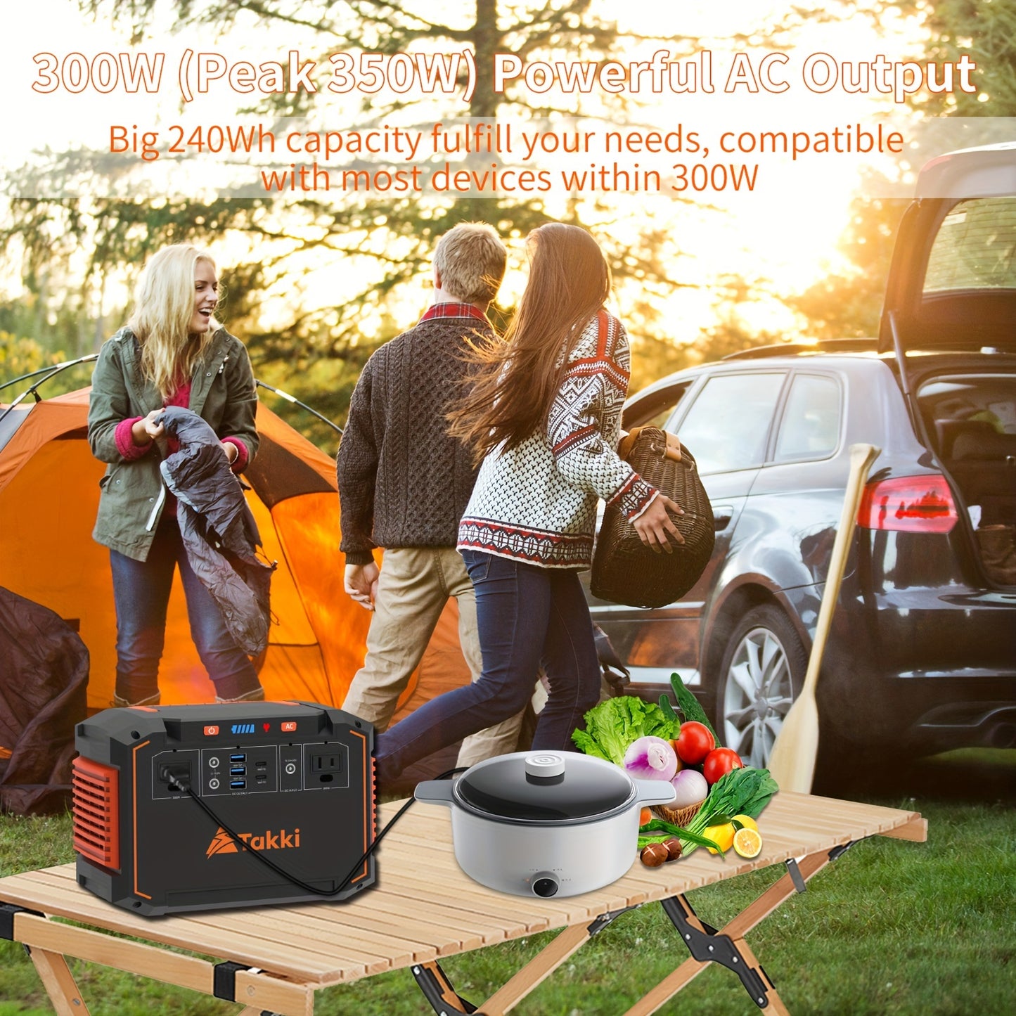 350W/150W Peak Solar Generator Portable Power Station with 40W/30W/21W Solar Panels Included, 240Wh/111Wh/88.8Wh Solar Power Bank AC DC USB Ports for Camping Tents, Emergency Outdoor Home Use, CPAP, Fans, Laptops, Emergency,