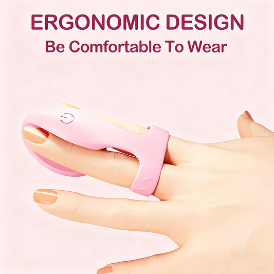 1pc Couples, Intimate Partners of the Foreplay, Increase the Fun; Double Finger Vibrator, Powerful Motor to Bring Strong Vibration, Used to Stimulate Multiple Parts Private, Nipple and So on; for Women or Couples, Dildo, Vibr