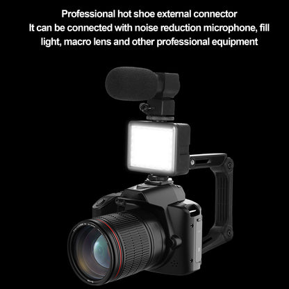 Digital Camera 3 Inch IPS Screen 4K 64MP 16x Digital Zoom Night Vision Wireless Dual Cameras Camcorder With Memory Card 32G