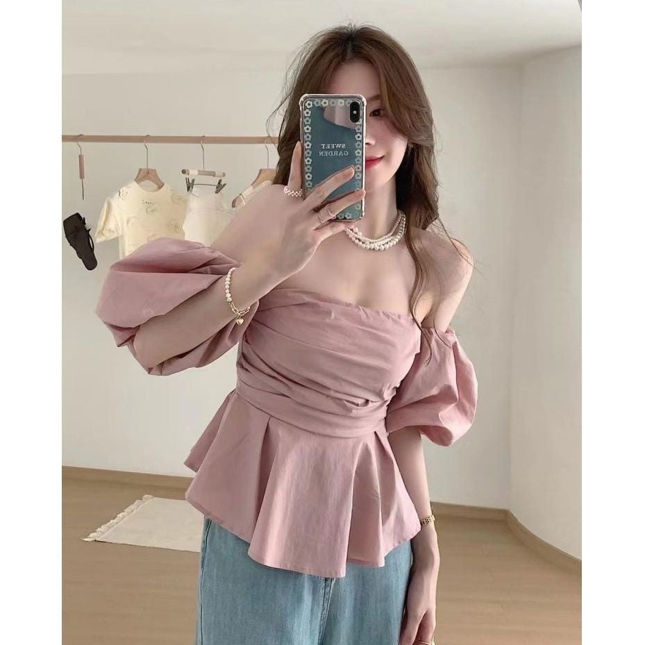 Sexy Off-shoulder Tube Top ShirtT-shirt