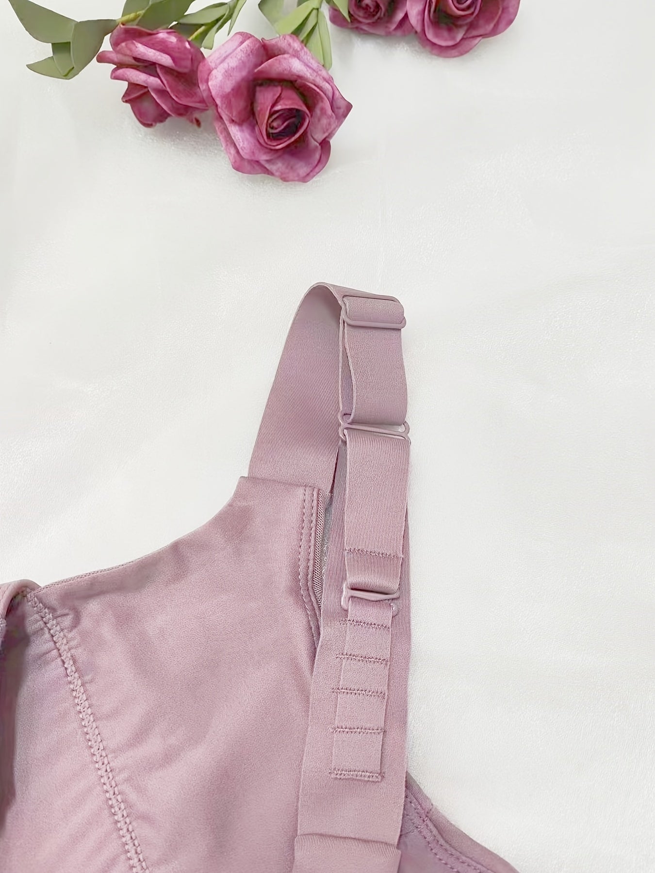 Seamless Wireless Sports Bra, Comfy & Breathable Running Workout Bra, Women's Lingerie & Underwear