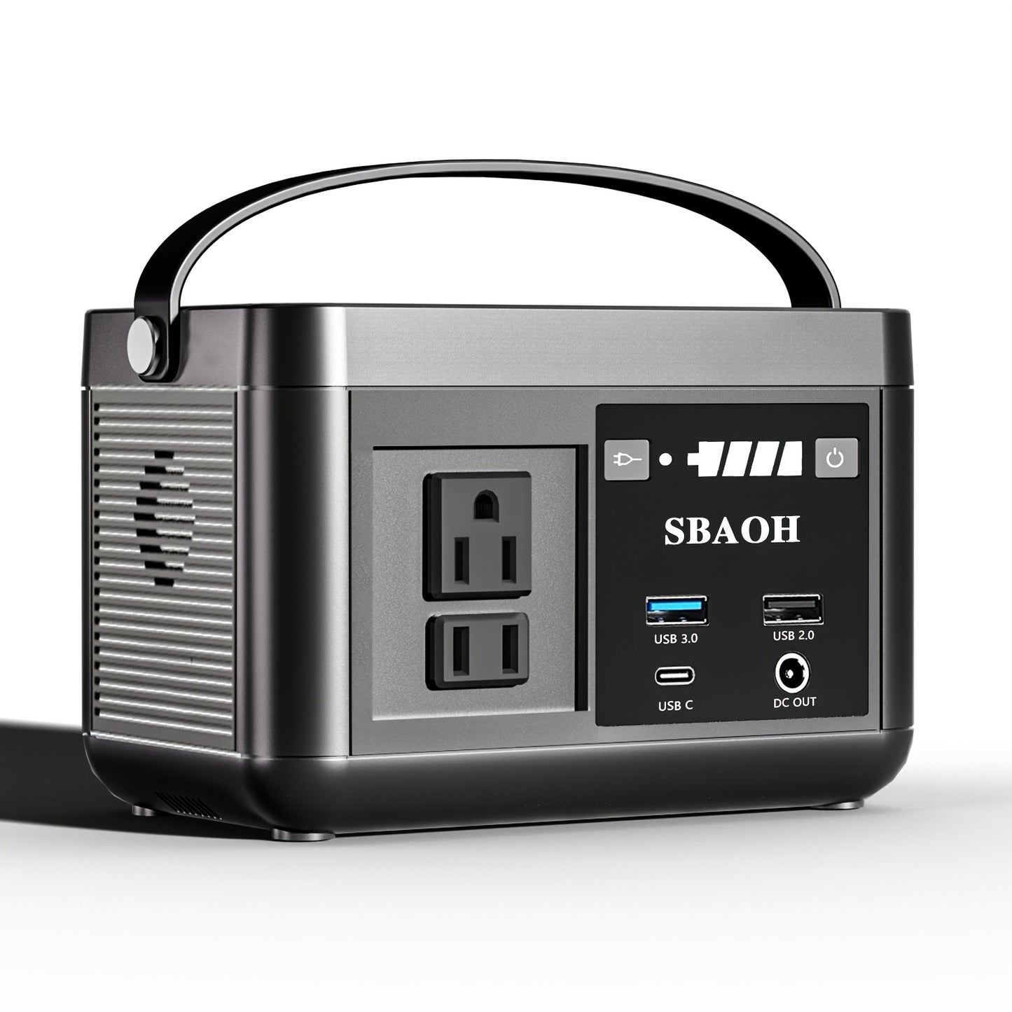 Portable Power Station 88.8WH, Solar Generator Lithium Battery Power 110V AC USB-C Power Delivery Solar Generators For Camping, Road Trips, Emergency Power