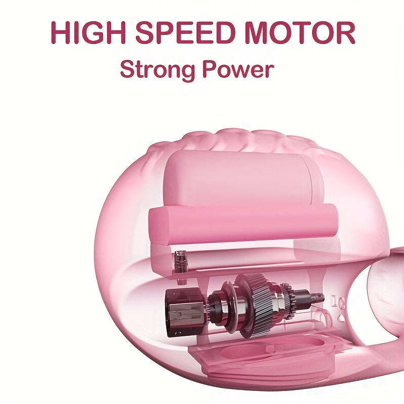 1pc Couples, Intimate Partners of the Foreplay, Increase the Fun; Double Finger Vibrator, Powerful Motor to Bring Strong Vibration, Used to Stimulate Multiple Parts Private, Nipple and So on; for Women or Couples, Dildo, Vibr