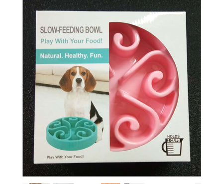 Pet Anti-choke Food Basin Dog Food Bowl